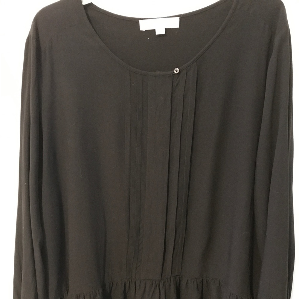 Ann Taylor Loft - XL Blouse - Color: Black